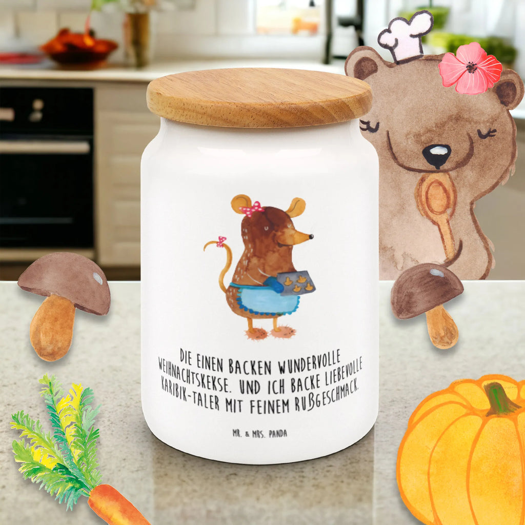 Pojemnik na żywność Mysz ciastka Zima, Boże Narodzenie, dekoracje świąteczne, Mikołaj, Adwent, Wigilia, zimowy motyw