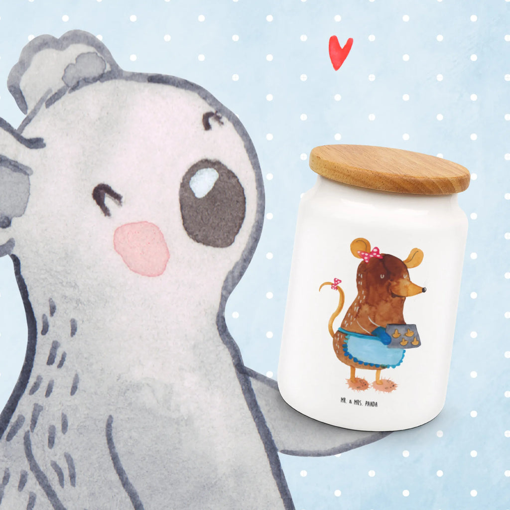 Pojemnik na żywność Mysz ciastka Zima, Boże Narodzenie, dekoracje świąteczne, Mikołaj, Adwent, Wigilia, zimowy motyw