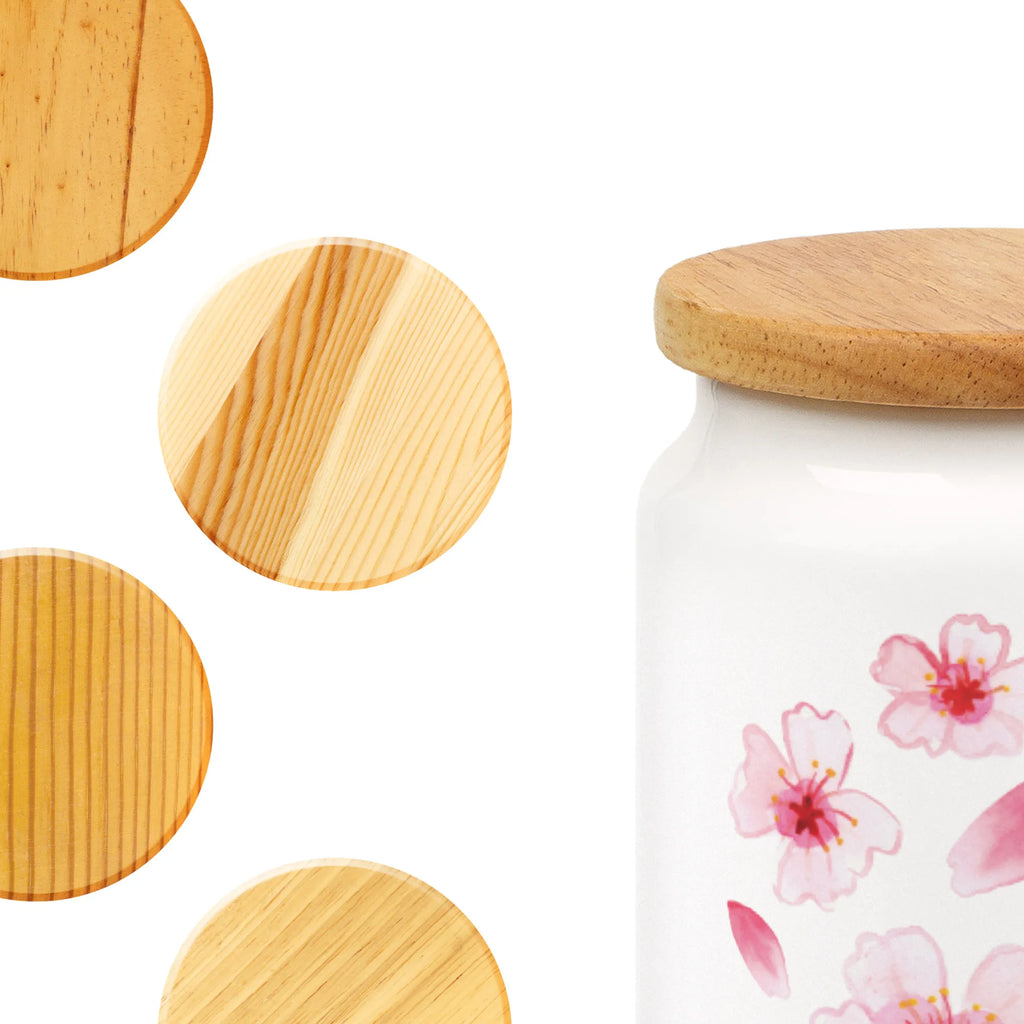Storage jar Cherry Blossoms Sea kitchen canister, kitchen storage solutions, cookie jar, preservative jar, treat jar, food storage container, airtight container, storage jar, ceramic jar, pantry storage, bulk food storage, snack jar, canister