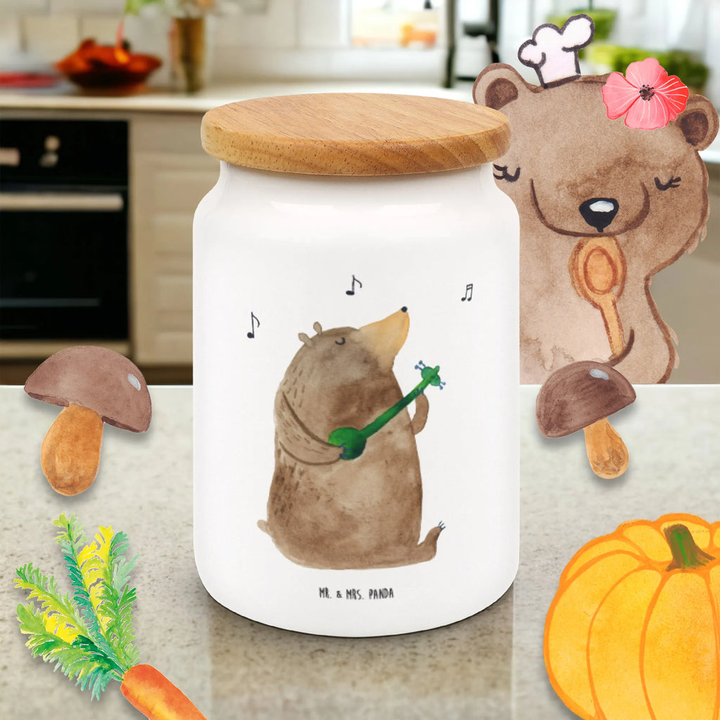 Vorratsdose Bär Gitarre Frischhaltedose Mit Deckel, Frischhaltedosen, Aufbewahrungsdose, Kaffeedose, leckerlidosen, Teedose, keramikdose, aufbewahrungsbehälter, tee behälter, Frischhaltedose, zuckerdose, leckerlidose, Vorratsglas, Vorratsbehälter, Keksdose, Aufbewahrungsdose Mit Deckel, keksdosen, gebäckdose, Aufbewahrungsdosen, Vorratsdose, müslidose, Vorratsdose Mit Deckel, Dose, Lebensmittelbehälter, Vorratsdosen, bonbondose, Teddy, Bär, Teddybär
