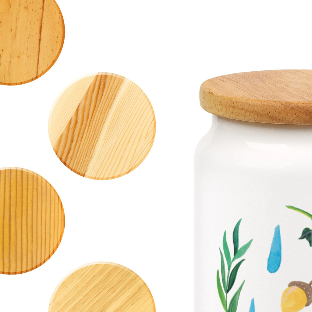 Pojemnik na żywność deszczowe dni Wzornictwo aufbewahrungsbehälter, Vorratsglas, müslidose, keksdosen, Keksdose, leckerlidosen, Aufbewahrungsdosen, Frischhaltedose, bonbondose, Vorratsdosen, Vorratsbehälter, Teedose, leckerlidose, Vorratsdose, Vorratsdose Mit Deckel, Frischhaltedose Mit Deckel, keramikdose, Aufbewahrungsdose Mit Deckel, Frischhaltedosen, gebäckdose, Lebensmittelbehälter, Aufbewahrungsdose, zuckerdose, Kaffeedose, Dose, tee behälter, Wald, Blätter, Regentropfen, Eiche, Efeu, Natur, Aquarell