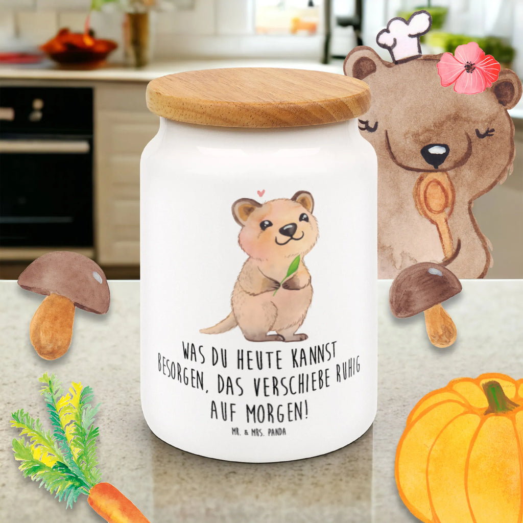 Pojemnik na żywność Quokka Szczęśliwy Motywy zwierzęce, dobra energia, zabawne powiedzonka, zwierzęta