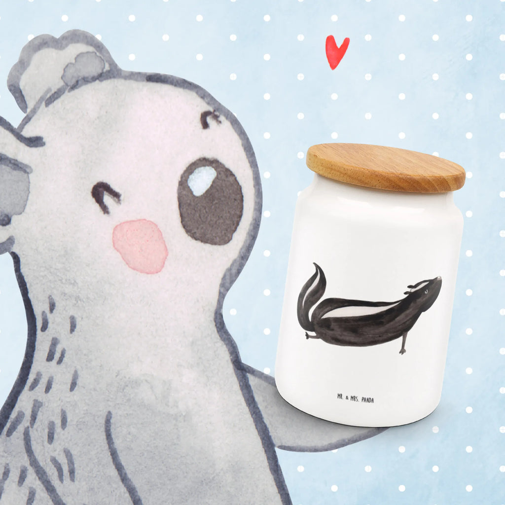 Pojemnik na żywność skunks Joga gebäckdose, müslidose, Vorratsdose Mit Deckel, Lebensmittelbehälter, bonbondose, Vorratsdose, Aufbewahrungsdosen, leckerlidose, Frischhaltedose Mit Deckel, Kaffeedose, Frischhaltedosen, Vorratsglas, aufbewahrungsbehälter, tee behälter, Vorratsdosen, Teedose, zuckerdose, keksdosen, Frischhaltedose, leckerlidosen, keramikdose, Vorratsbehälter, Aufbewahrungsdose, Aufbewahrungsdose Mit Deckel, Keksdose, Dose, Stinktier, Skunk, Stinki, Yoga, Lache, Raubtier, Stinker, Wildtier, Namaste, Lebe, Liebe