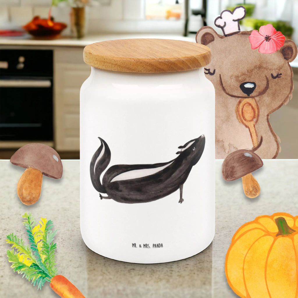 Pojemnik na żywność skunks Joga gebäckdose, müslidose, Vorratsdose Mit Deckel, Lebensmittelbehälter, bonbondose, Vorratsdose, Aufbewahrungsdosen, leckerlidose, Frischhaltedose Mit Deckel, Kaffeedose, Frischhaltedosen, Vorratsglas, aufbewahrungsbehälter, tee behälter, Vorratsdosen, Teedose, zuckerdose, keksdosen, Frischhaltedose, leckerlidosen, keramikdose, Vorratsbehälter, Aufbewahrungsdose, Aufbewahrungsdose Mit Deckel, Keksdose, Dose, Stinktier, Skunk, Stinki, Yoga, Lache, Raubtier, Stinker, Wildtier, Namaste, Lebe, Liebe