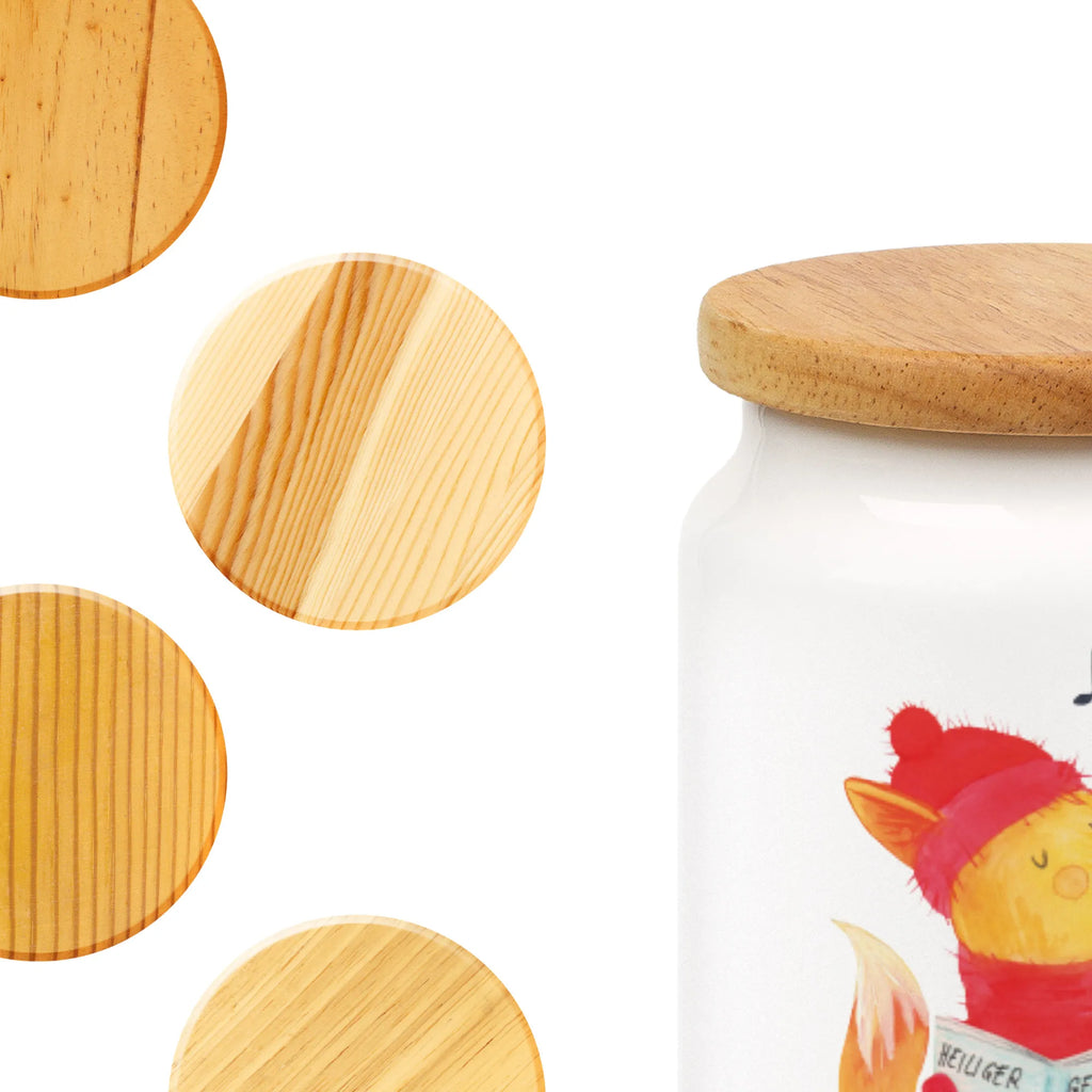 Pojemnik na żywność lis Śpiewak Zima, Boże Narodzenie, dekoracje świąteczne, Mikołaj, Adwent, Wigilia, zimowy motyw