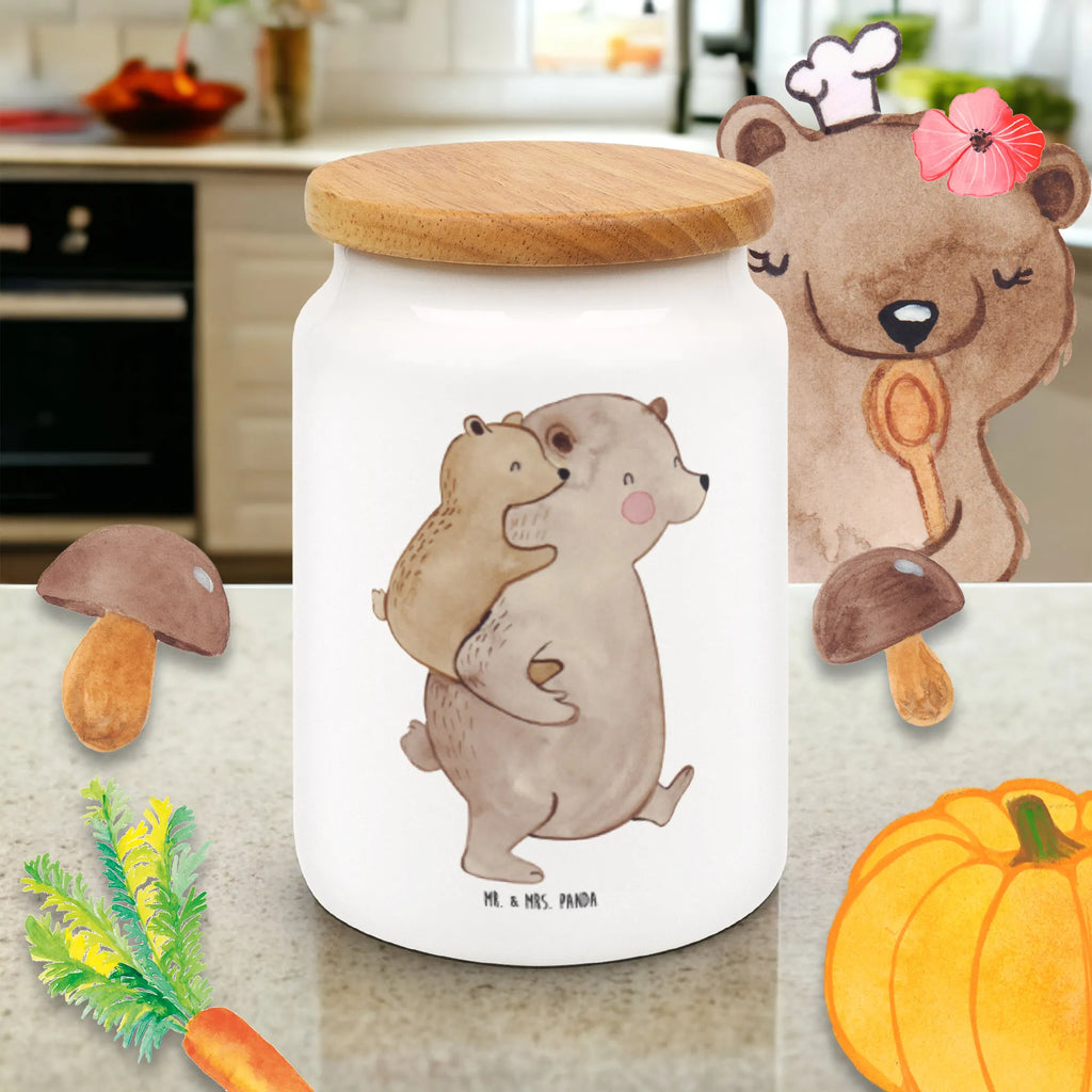 Storage jar Papa Bear Kaffeedose, Keksdose, leckerlidose, Frischhaltedosen, keramikdose, leckerlidosen, Vorratsdosen, gebäckdose, Frischhaltedose, Aufbewahrungsdose, Vorratsdose Mit Deckel, Vorratsglas, zuckerdose, müslidose, Teedose, keksdosen, bonbondose, Frischhaltedose Mit Deckel, tee behälter, Aufbewahrungsdosen, Aufbewahrungsdose Mit Deckel, aufbewahrungsbehälter, Vorratsdose, Lebensmittelbehälter, Vorratsbehälter, Dose, Muttertag, Vatertag, Mama, Papa, Oma, Opa, Familie, Schwester, Bruder, Papi, Vater, Vati, Onkel, Geburtstag, Geschenk