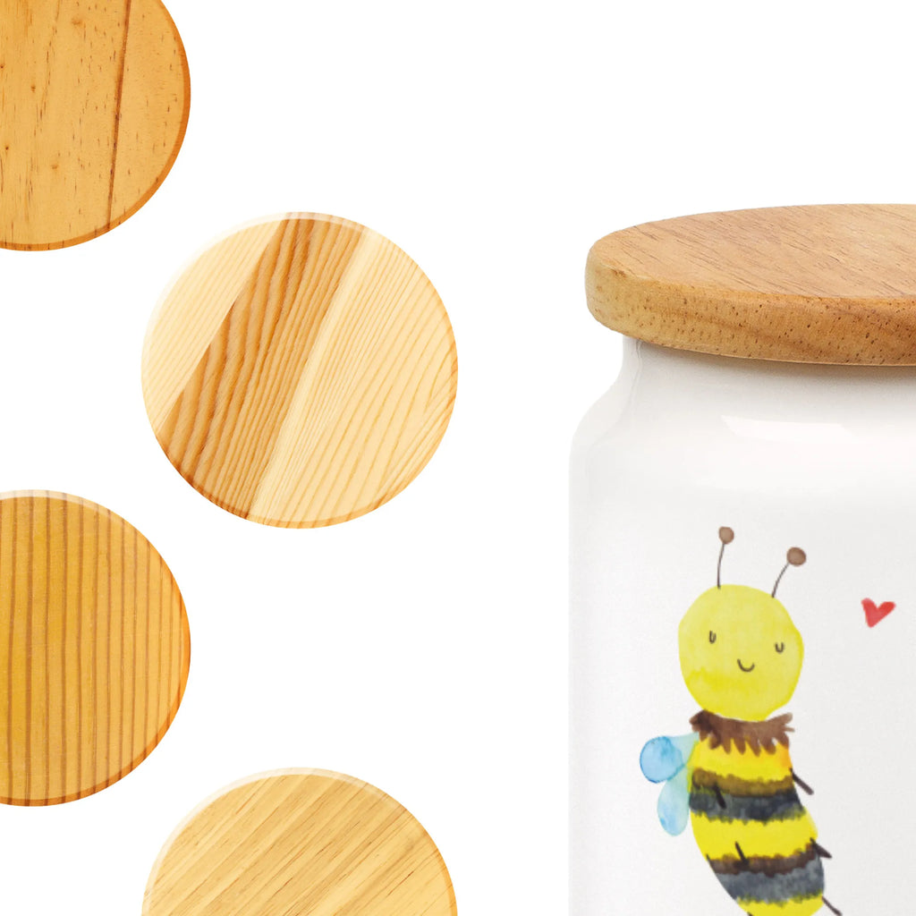 Storage jar bee In love food storage container, snack jar, canister, preservative jar, cookie jar, kitchen canister, ceramic jar, bulk food storage, kitchen storage solutions, pantry storage, storage jar, airtight container, treat jar, Bee, wasp, bumblebee