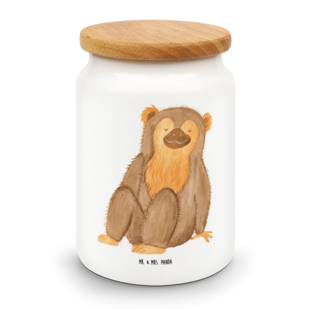 Storage jar Monkey treat jar, snack jar, cookie jar, kitchen storage solutions, food storage container, preservative jar, pantry storage, kitchen canister, canister, ceramic jar, bulk food storage, storage jar, airtight container, Africa, self-confidence, self-esteem, self-love, respect, motivation, monkeys, monkey, selfcare, love