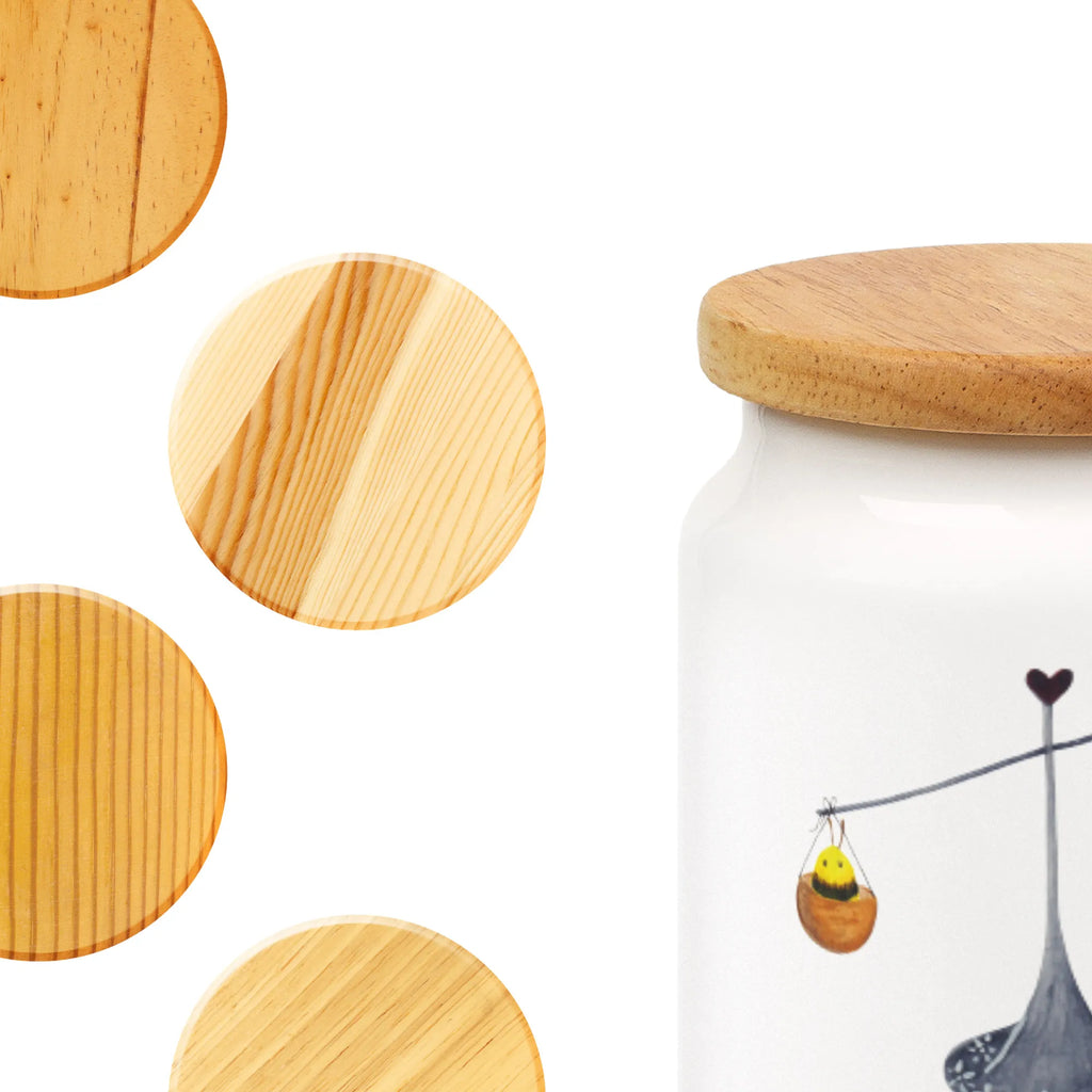 Storage jar Star sign Scale bulk food storage, kitchen canister, kitchen storage solutions, pantry storage, airtight container, preservative jar, canister, ceramic jar, snack jar, storage jar, food storage container, treat jar, cookie jar, constellations, birthdays, astrology, zodiac, date of birth, month of birth, birthday September, birthday October, balance, Libra zodiac sign, bumble bee, bee, ladybird, Libra, gift September, gift October, Libra gift