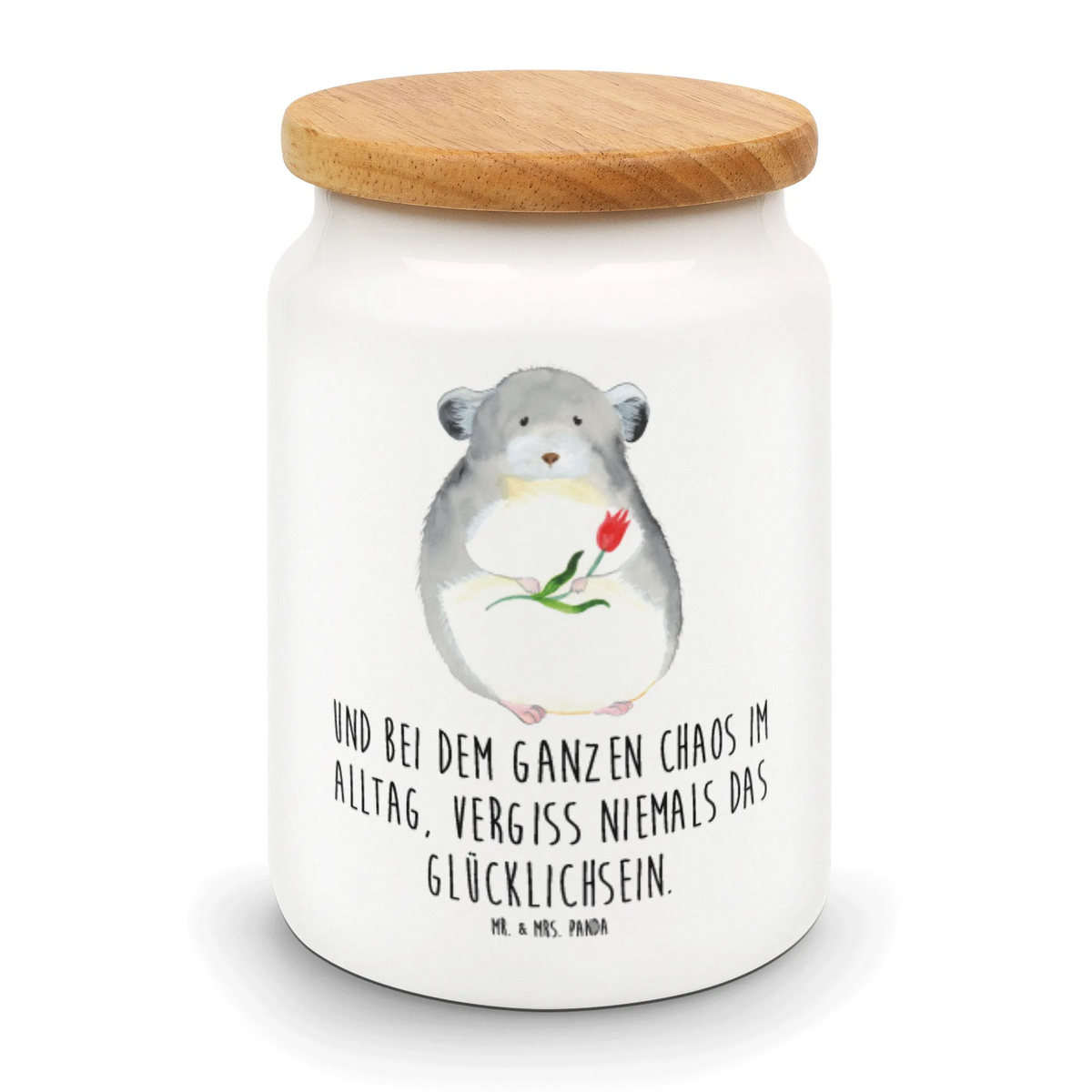 Vorratsdose Chinchilla Blume gebäckdose, Biskuitdose, Aromadose, Kaffeedose, keramikdose, zuckerdose, vorratsgefäß, Frischhaltedose, Vorratsdose, Dose, behälter, Snackdose, bonbondose, salzdose, Keksdose, aufbewahrungsbehälter, vorratsbox, müslidose, leckerlidose, Vorratsbehälter, Aufbewahrungsdose, tee behälter, Teedose, Lebensmittelbehälter, Lustige Sprüche, Tiere, Tiermotive, Gute Laune, traurig sein, Kummer, Chinchillas, Büroalltag, Chinchilla, Büro, Depressionen, Glücklichsein, Liebeskummer, Chaos