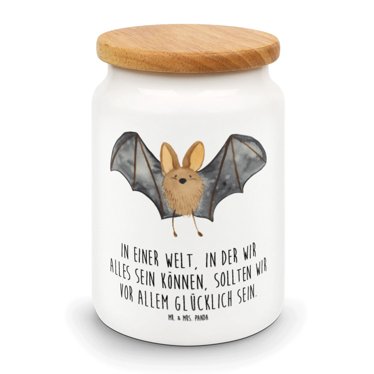 Vorratsdose Fledermaus Flügel Teedose, salzdose, Vorratsdose, gebäckdose, Frischhaltedose, Biskuitdose, Snackdose, Lebensmittelbehälter, aufbewahrungsbehälter, Aromadose, bonbondose, zuckerdose, keramikdose, tee behälter, Dose, Vorratsbehälter, Aufbewahrungsdose, vorratsbox, Keksdose, Kaffeedose, müslidose, leckerlidose, vorratsgefäß, behälter, Lustige Sprüche, Tiere, Tiermotive, Gute Laune