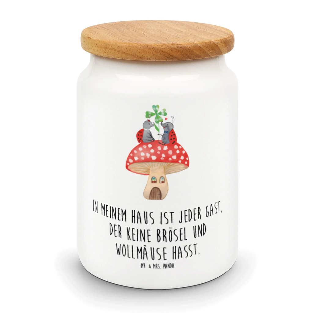 Pojemnik na żywność biedronka Muchomor Motywy zwierzęce, dobra energia, zabawne powiedzonka, zwierzęta