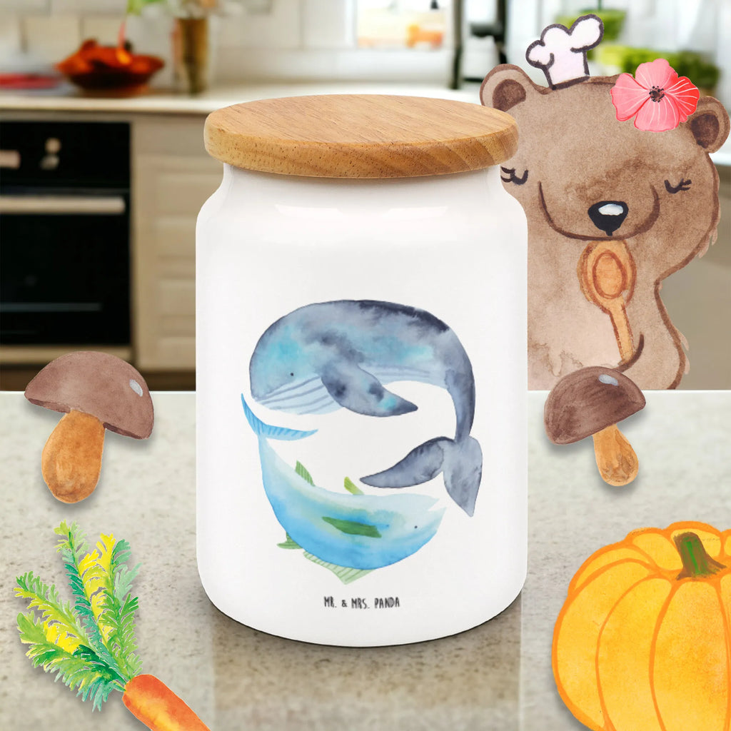 Pojemnik na żywność wieloryb tuńczyk Motywy zwierzęce, dobra energia, zabawne powiedzonka, zwierzęta