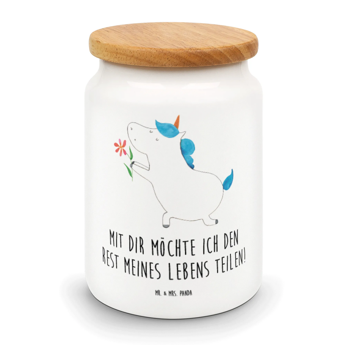 Vorratsdose Einhorn Blume Aromadose, Vorratsbehälter, Biskuitdose, vorratsgefäß, salzdose, Frischhaltedose, Vorratsdose, Keksdose, behälter, Lebensmittelbehälter, gebäckdose, zuckerdose, Aufbewahrungsdose, Kaffeedose, Teedose, leckerlidose, bonbondose, tee behälter, Dose, keramikdose, aufbewahrungsbehälter, vorratsbox, müslidose, Snackdose, Unicorn, Einhorn, Einhörner, Einhorn Deko, Freund, Pärchen, Partner, Verlobung, Liebesbeweis, Ehe, Ehepaar, Antrag, Heiraten, Liebe, Freundin, Heiratsantrag