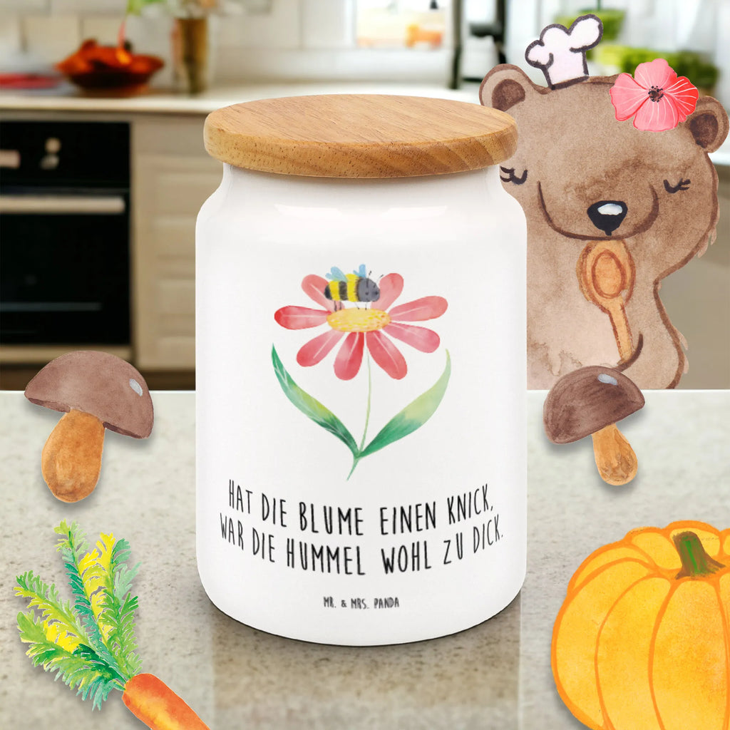 Pojemnik na żywność trzmiel kwiat Motywy zwierzęce, dobra energia, zabawne powiedzonka, zwierzęta