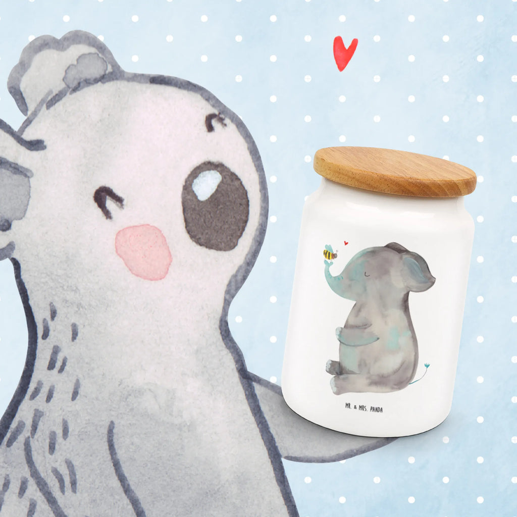 Pojemnik na żywność słoń pszczoła Motywy zwierzęce, dobra energia, zabawne powiedzonka, zwierzęta