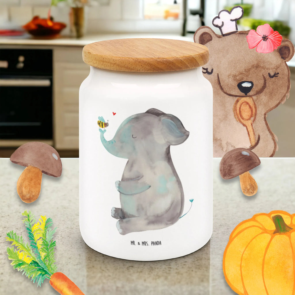 Pojemnik na żywność słoń pszczoła Motywy zwierzęce, dobra energia, zabawne powiedzonka, zwierzęta