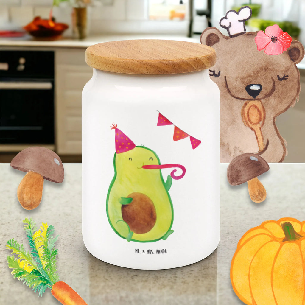 Storage jar avocado party time storage jar, snack jar, kitchen canister, cookie jar, kitchen storage solutions, airtight container, preservative jar, treat jar, ceramic jar, food storage container, canister, bulk food storage, pantry storage, avocado, vegetables