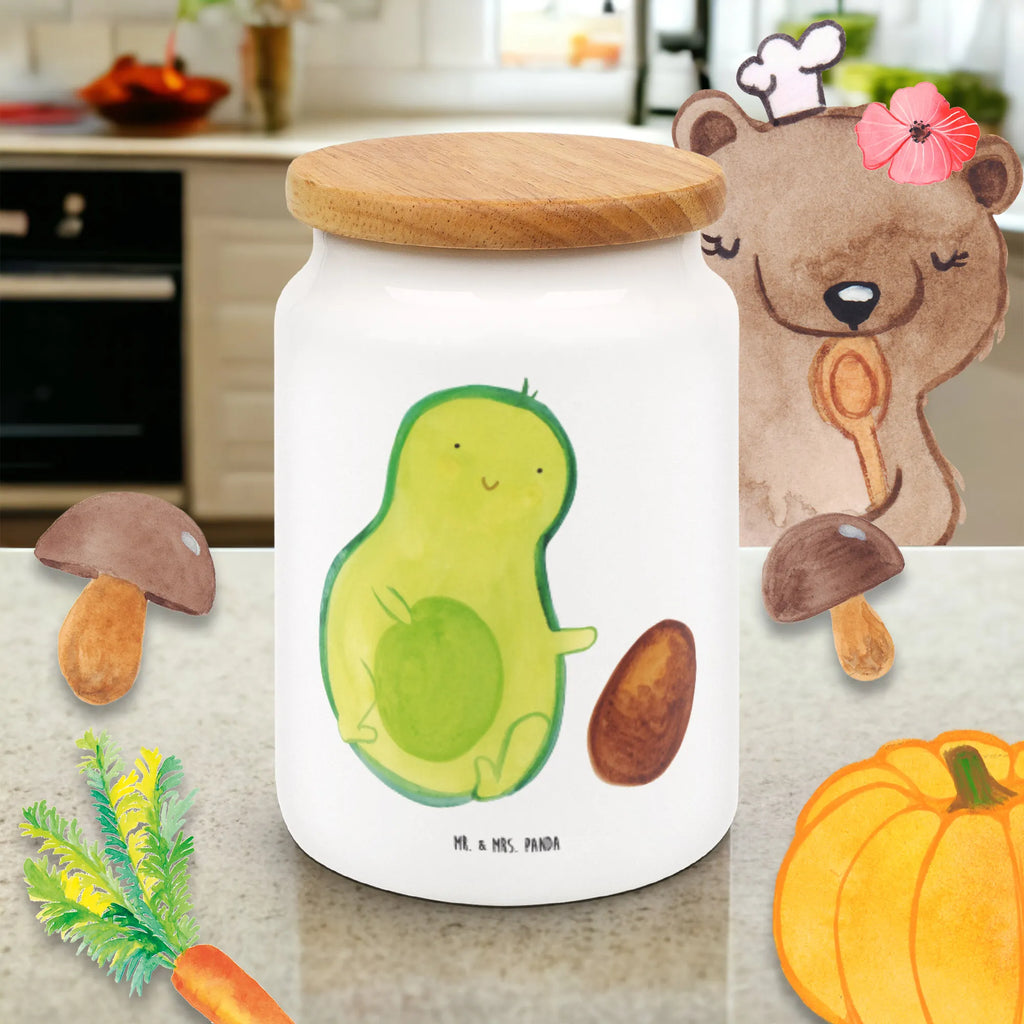 Storage jar avocado core rolls kitchen storage solutions, treat jar, pantry storage, airtight container, canister, food storage container, preservative jar, snack jar, cookie jar, storage jar, bulk food storage, ceramic jar, kitchen canister, avocado, vegetables, love, infant, birthday, baby, child, first child, for birth, big love, avocados, baby party, birth, pregnancy