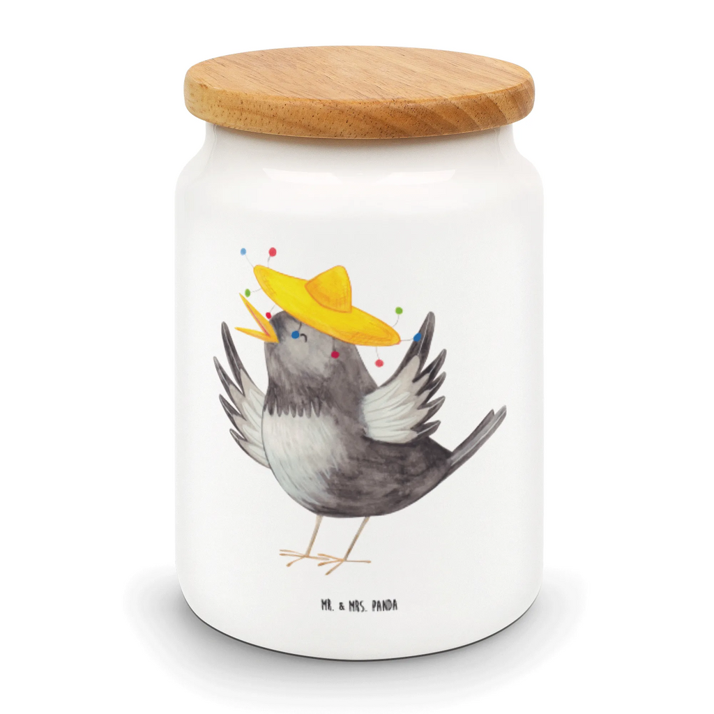 Pojemnik na żywność kruk Sombrero Motywy zwierzęce, dobra energia, zabawne powiedzonka, zwierzęta