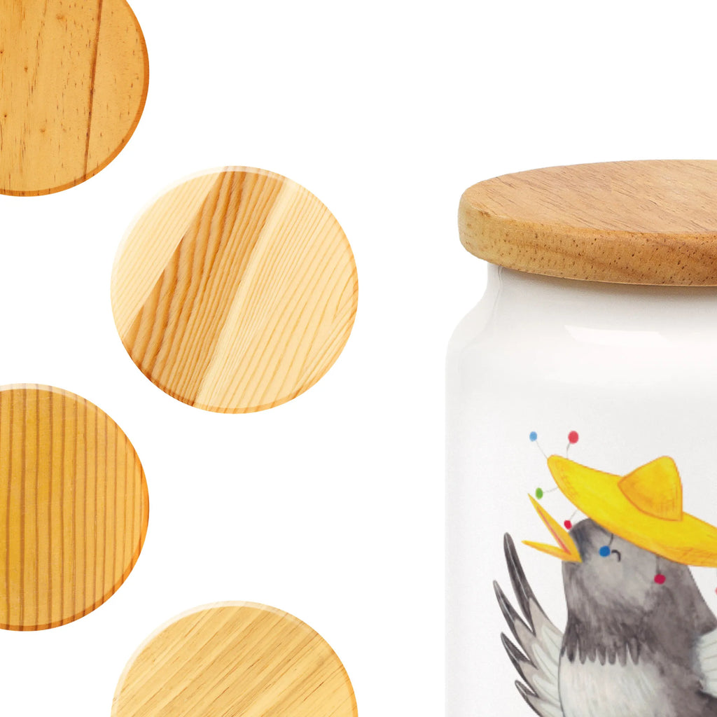 Pojemnik na żywność kruk Sombrero Motywy zwierzęce, dobra energia, zabawne powiedzonka, zwierzęta