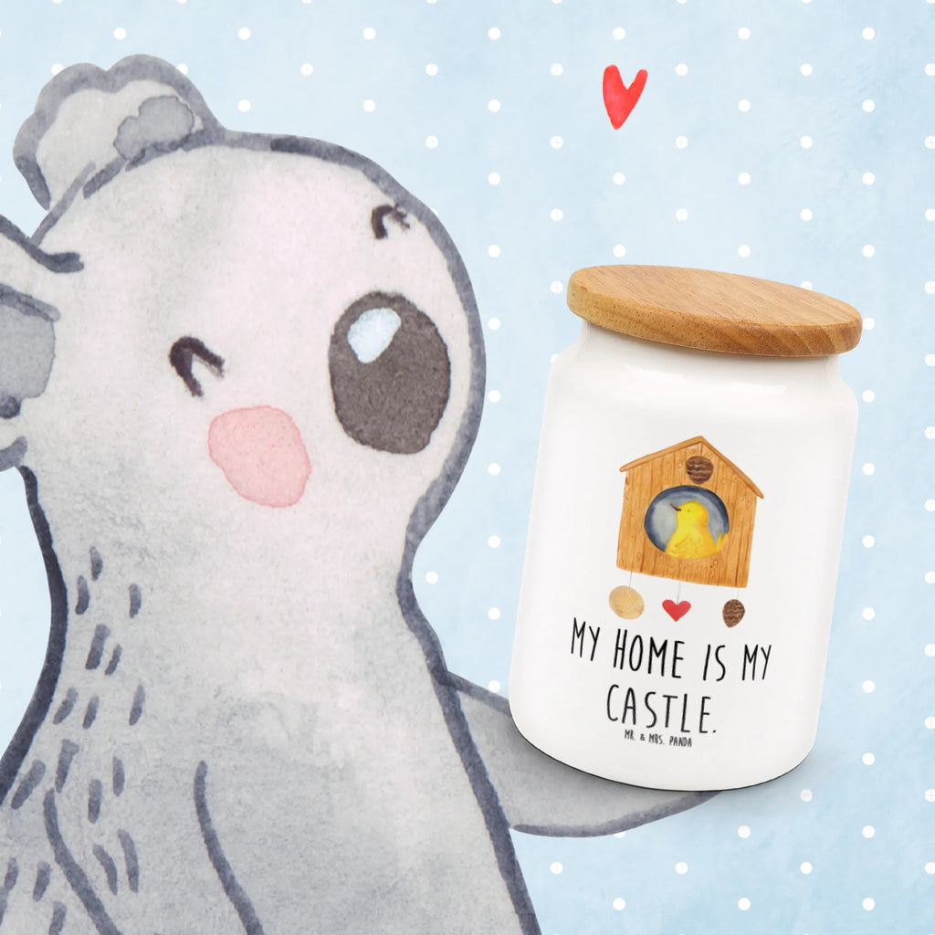 Pojemnik na żywność ptak Dom Motywy zwierzęce, dobra energia, zabawne powiedzonka, zwierzęta