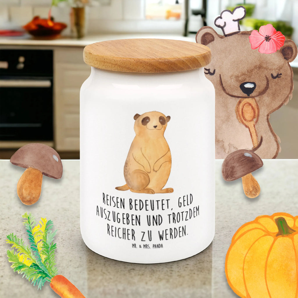 Pojemnik na żywność Surikatka Afryka, dzikie zwierzęta