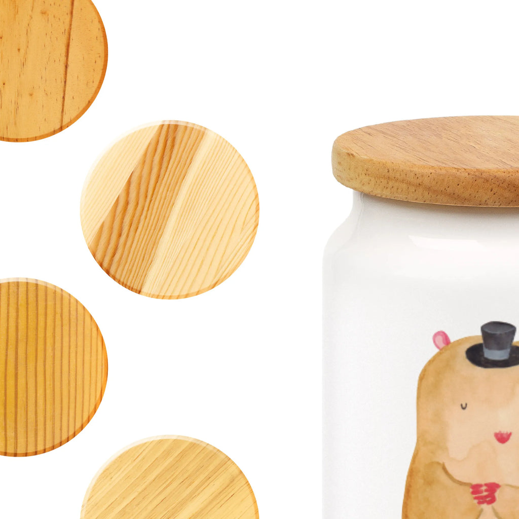 Storage jar hamster cap bulk food storage, airtight container, snack jar, food storage container, canister, pantry storage, cookie jar, storage jar, kitchen storage solutions, treat jar, ceramic jar, kitchen canister, preservative jar, small animals, cute, funny, cute animal motives, hand drawn, small world, funny sayings, good mood, happy, gifts, gift ideas, special gifts, animal lover, card, Houdini, Hamster, magician, wizard, hat, dwarf hamster, top hat