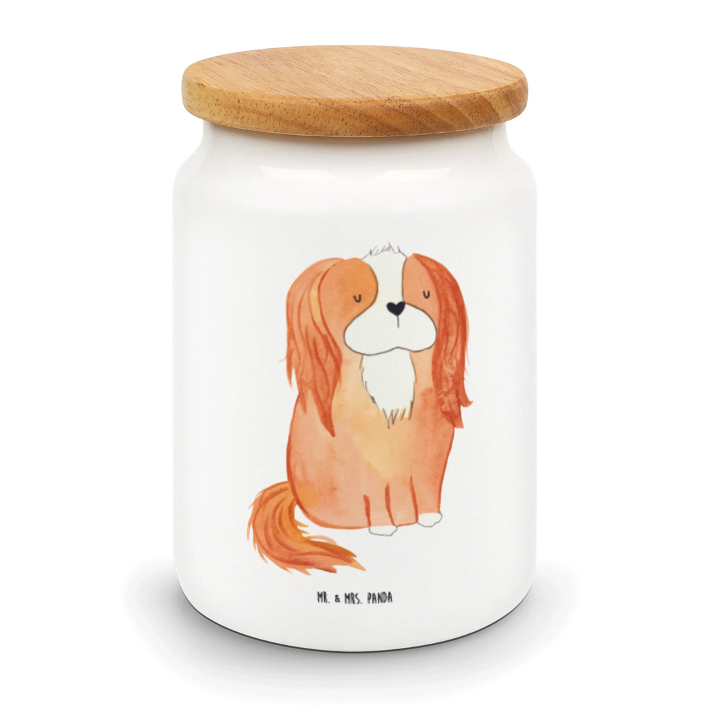 Pojemnik na żywność pies Cavalier King Charles Spaniel Pies, motyw psa, zwierzę domowe, rasa psa, miłośnik zwierząt, właściciel psa, powiedzenia
