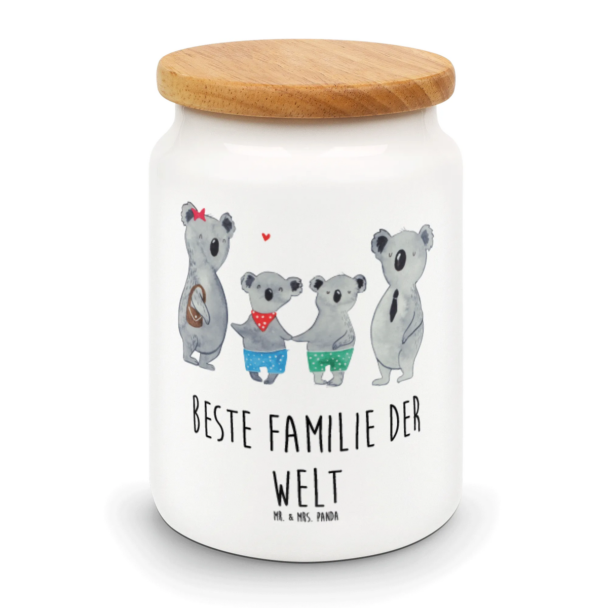 Vorratsdose Koala Familie zwei bonbondose, vorratsgefäß, Dose, Vorratsdose, gebäckdose, zuckerdose, Aufbewahrungsdose, Teedose, Lebensmittelbehälter, aufbewahrungsbehälter, Frischhaltedose, keramikdose, salzdose, Aromadose, müslidose, behälter, leckerlidose, Kaffeedose, Keksdose, Biskuitdose, tee behälter, Vorratsbehälter, Snackdose, vorratsbox, Muttertag, Vatertag, Mama, Papa, Oma, Opa, Familie, Schwester, Bruder, Lieblingsfamilie, Koalabär, Koala, Koalafamilie, Familienzeit, Familienleben, Beste Familie