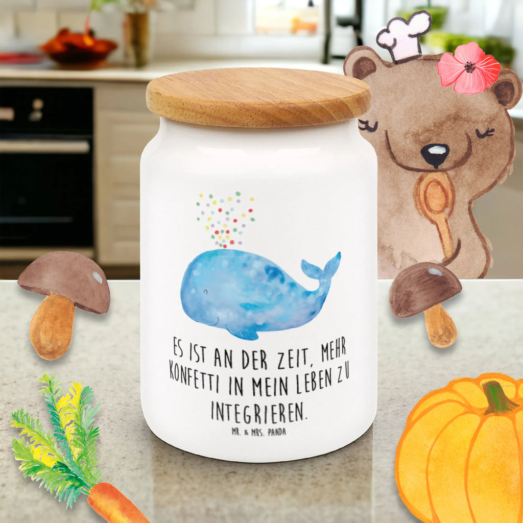 Pojemnik na żywność wieloryb konfetti Zwierzeta morskie, Morze, Wakacje