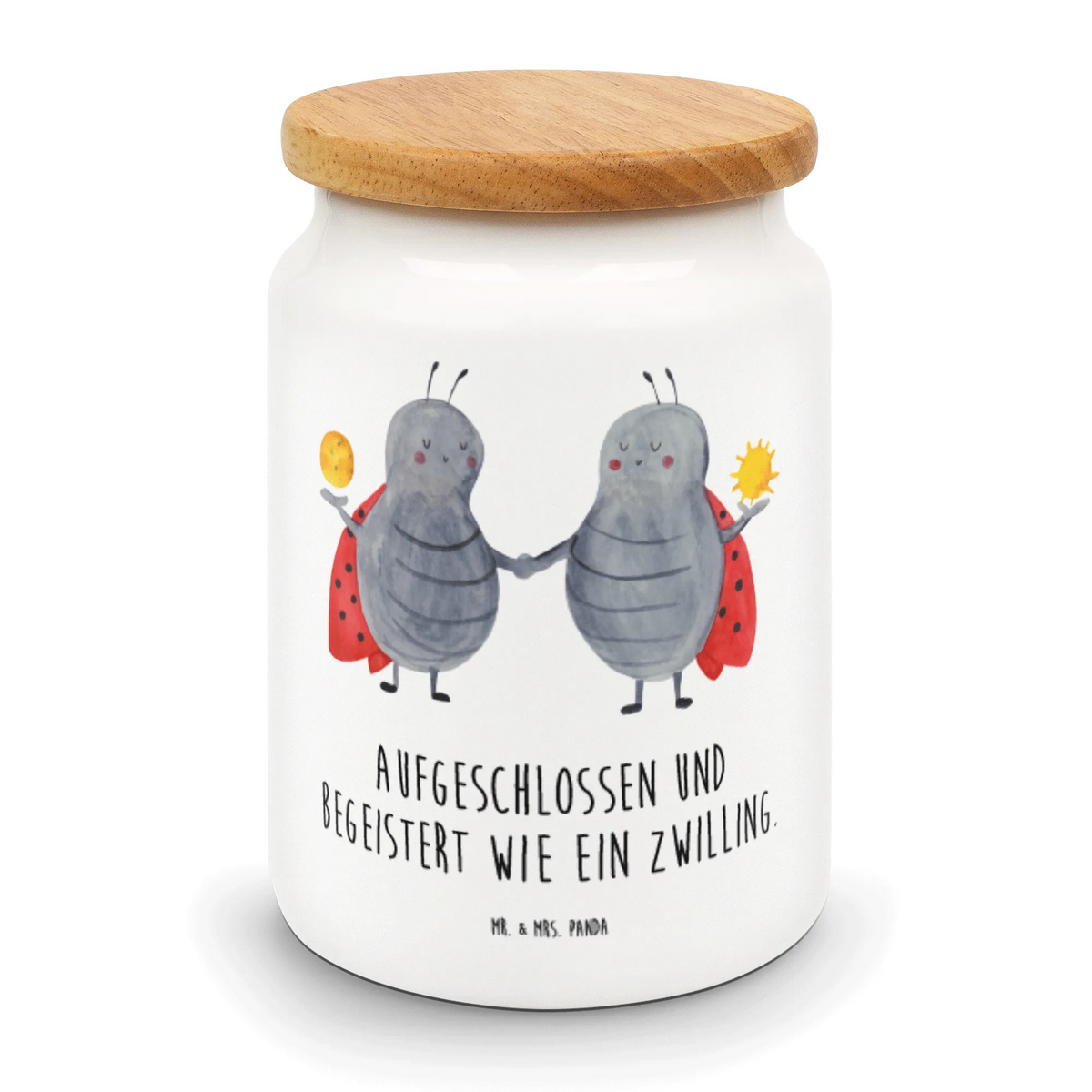 Pojemnik na żywność znak zodiaku Bliźniak tee behälter, Vorratsdose, Lebensmittelbehälter, müslidose, salzdose, aufbewahrungsbehälter, Dose, behälter, vorratsgefäß, vorratsbox, Teedose, Aufbewahrungsdose, leckerlidose, zuckerdose, Kaffeedose, Keksdose, keramikdose, Frischhaltedose, bonbondose, gebäckdose, Vorratsbehälter, Snackdose, Aromadose, Biskuitdose, Sternzeichen, Tierkreiszeichen, Horoskop, Astrologie, Aszendent, Geburtstag Mai, Geschenk Mai, Geschenk Juni, Zwillingsschwester, Zwillingsbruder, Zwillinge, Zwilling Sternzeichen, Marienkäfer, Zwilling Geschenk, Glückskäfer