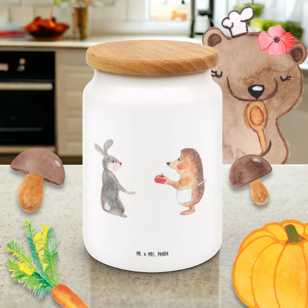 Storage jar Hare Hedgehog Teedose, Dose, Frischhaltedosen, Vorratsdose, Aufbewahrungsdosen, Keksdose, Aufbewahrungsdose Mit Deckel, leckerlidose, bonbondose, Frischhaltedose, Vorratsdose Mit Deckel, Aufbewahrungsdose, gebäckdose, leckerlidosen, keksdosen, Kaffeedose, müslidose, zuckerdose, Vorratsdosen, Vorratsglas, Lebensmittelbehälter, keramikdose, Frischhaltedose Mit Deckel, Vorratsbehälter, tee behälter, aufbewahrungsbehälter, Lustige Sprüche, Tiere, Tiermotive, Gute Laune, Igel, Trösten, Trennungsschmerz, Liebeskummer Geschenk, Igel und Hase, Herzschmerz, Liebe Spruch, Hase, Spruch Romantisch