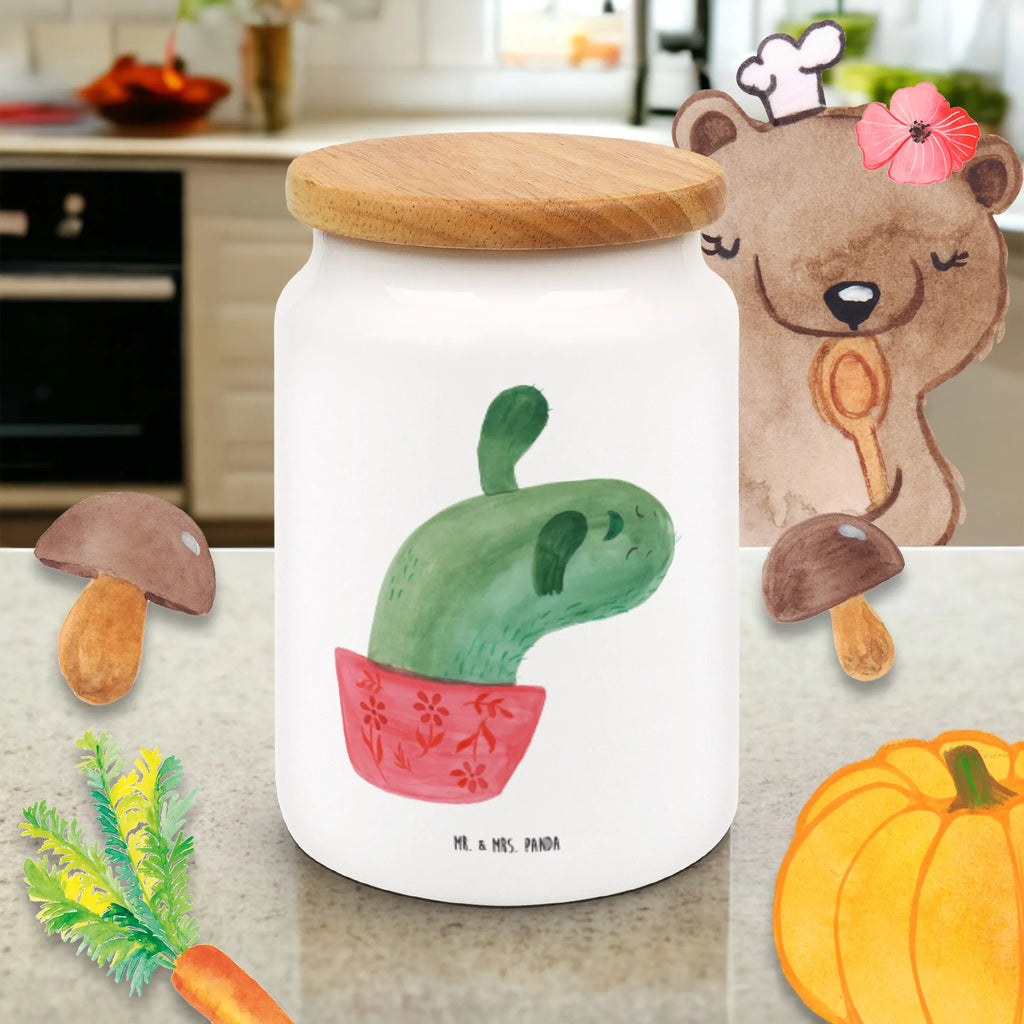 Storage jar cactus mummy treat jar, bulk food storage, cookie jar, ceramic jar, storage jar, snack jar, kitchen storage solutions, canister, airtight container, kitchen canister, preservative jar, food storage container, pantry storage, cactus, cactuses, plants, cactus plant, small green cactus, cacti, motivation, cactus love, school, quota, office, annoyance, office life