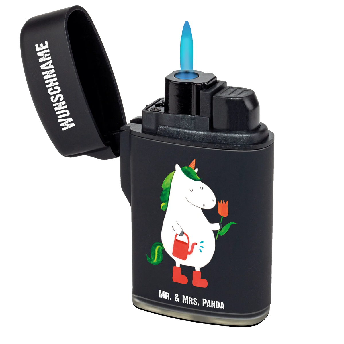 Personalised lighter unicorn gardener Personalisiertes Feuerzeug, Individuelles Feuerzeug, Feuerzeug mit Name, Personalisierbares Feuerzeug, Gasfeuerzeug personalisiert, Feuerzeug Personalisiert, Unicorn, Einhorn, Einhörner, Einhorn Deko, Garten, Giesskanne, Blume, Stiefel, Freundin, Freude, Lebenslust, Gießkanne, Luftballon