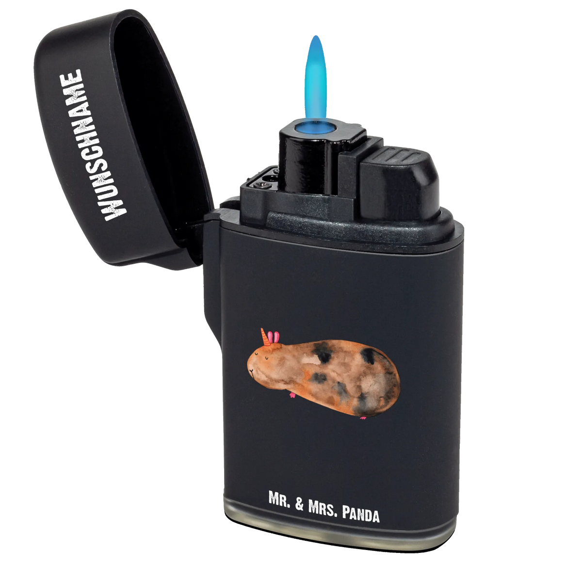Personalised lighter unicorn Guinea pig squirrels, guinea pig