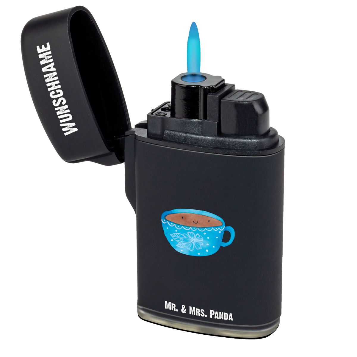 Personalisiertes Feuerzeug Kaffee Tasse Feuerzeug Personalisiert, Personalisierbares Feuerzeug, Feuerzeug mit Name, Individuelles Feuerzeug, Personalisiertes Feuerzeug, Gasfeuerzeug personalisiert, Lustige Sprüche, Tiere, Tiermotive, Gute Laune, Genuss, Kaffee, Tasse, Liebe, Geschmack, Glücklich