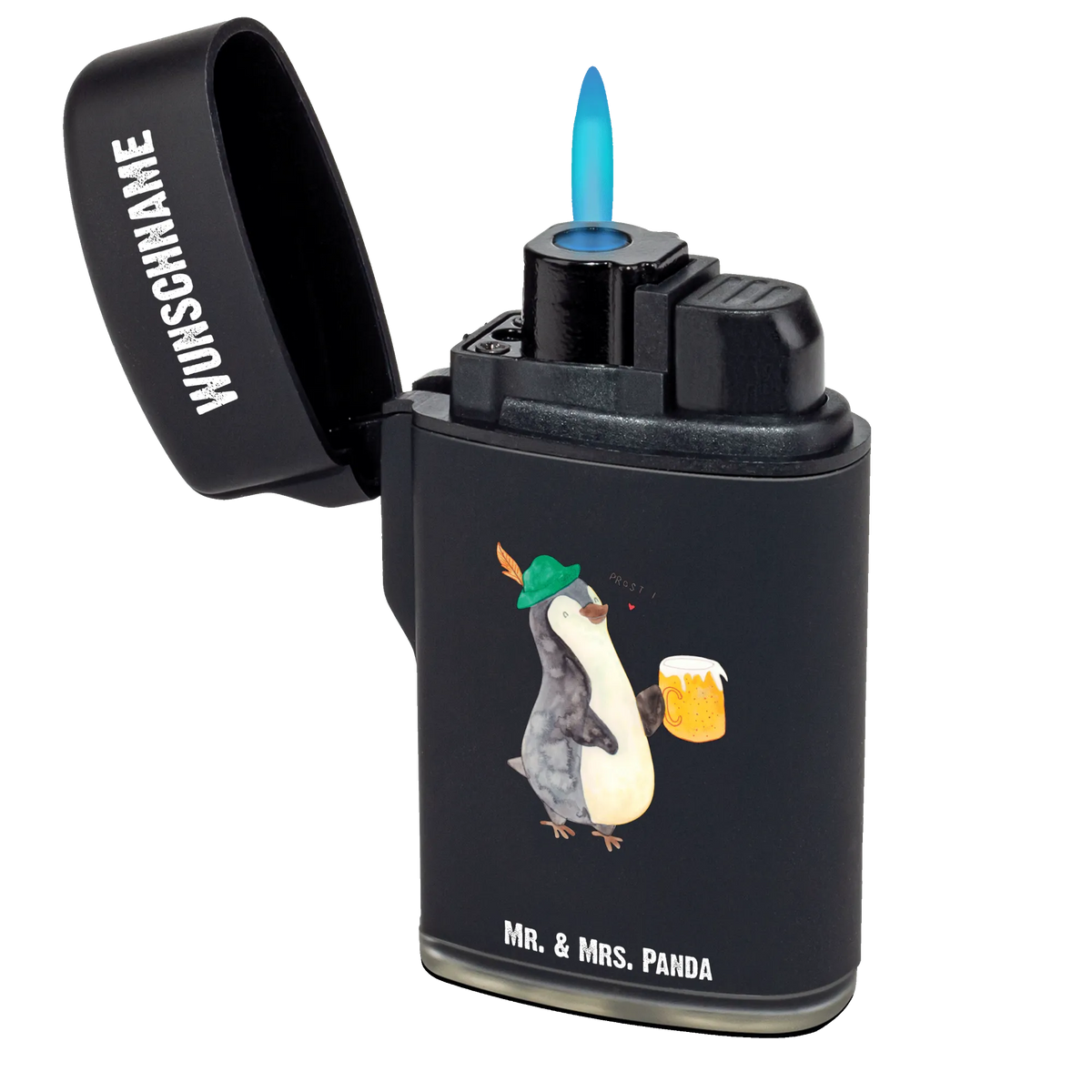 Personalisiertes Feuerzeug Pinguin Bier Personalisiertes Feuerzeug, Gasfeuerzeug personalisiert, Individuelles Feuerzeug, Feuerzeug mit Name, Feuerzeug Personalisiert, Personalisierbares Feuerzeug, Pinguin, Oktoberfest, Bier, Pinguine