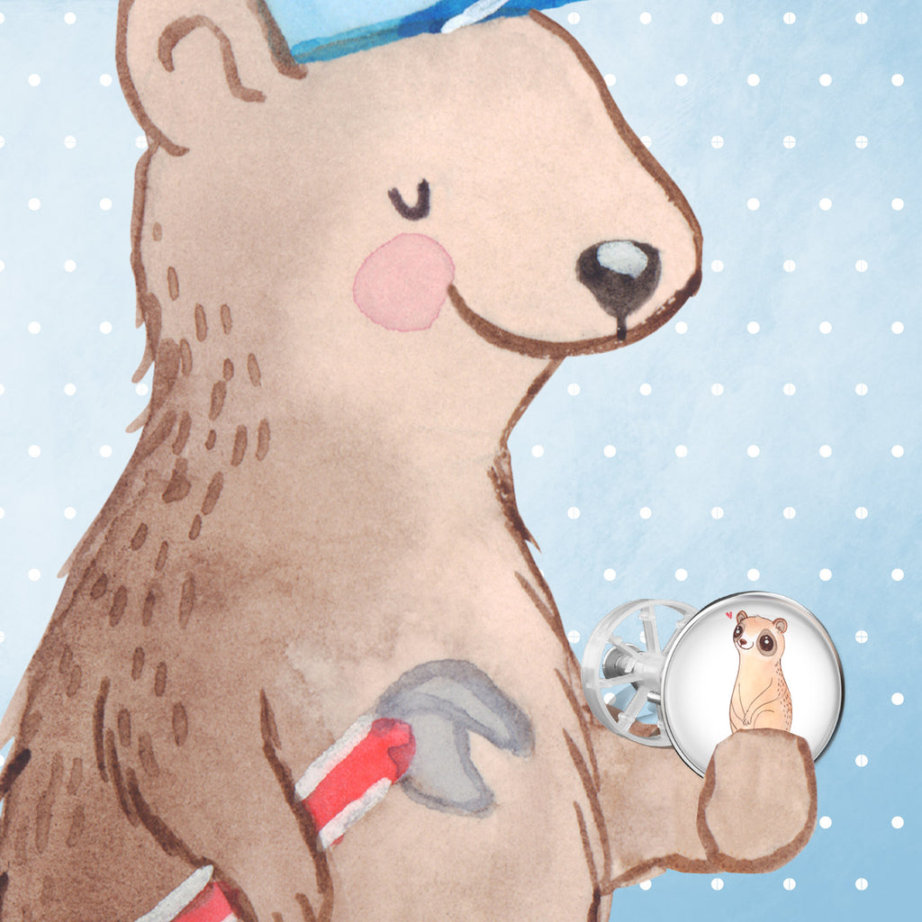 Sink plug Slow loris Happy washbasin plugs, drain plugs, stoppers, drain set, Washbasin plugs, universal, washbasin, small animals, cute, funny, cute animal motives, hand drawn, small world, funny sayings, good mood, happy, gifts, gift ideas, special gifts, animal lover, card