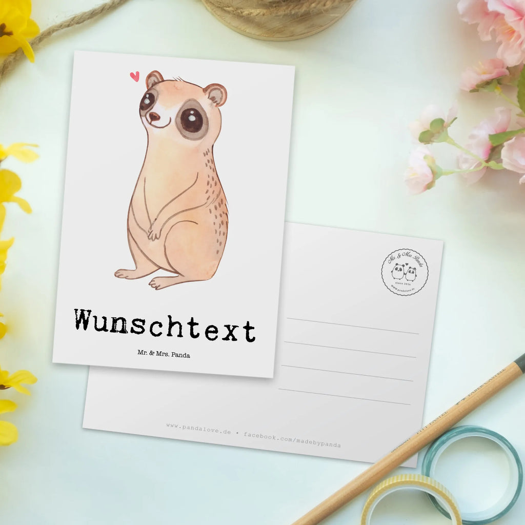 Personalisierte Postkarte Plumplori Glücklich Geschenkkarte mit Namen, Einladung mit Wunschtext, Karte mit Wunschtext, Postkarte mit Wunschtext, Geschenkkarte mit Wunschtext, Postkarte personalisierbar, Karte mit Namen, Ansichtskarte mit Namen, Grußkarte mit Namen, Postkarte mit Namen, Grußkarte mit Wunschtext, Postkarte bedrucken, Einladung mit Namen, Ansichtskarte mit Wunschtext, Tiermotive, Gute Laune, lustige Sprüche, Tiere, Plumplori, Niedlich, Glück