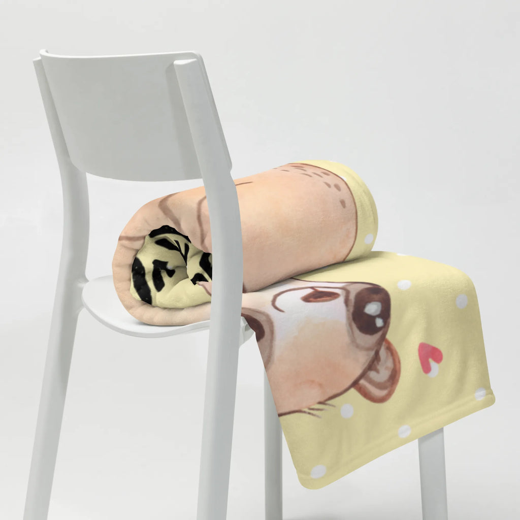 Babydecke Plumplori Glücklich Babygeschenk, Babydecke, Geschenk Geburt, Krabbeldecke, Babyecke Kuscheldecke, Tiermotive, Gute Laune, lustige Sprüche, Tiere, Plumplori, Niedlich, Glück