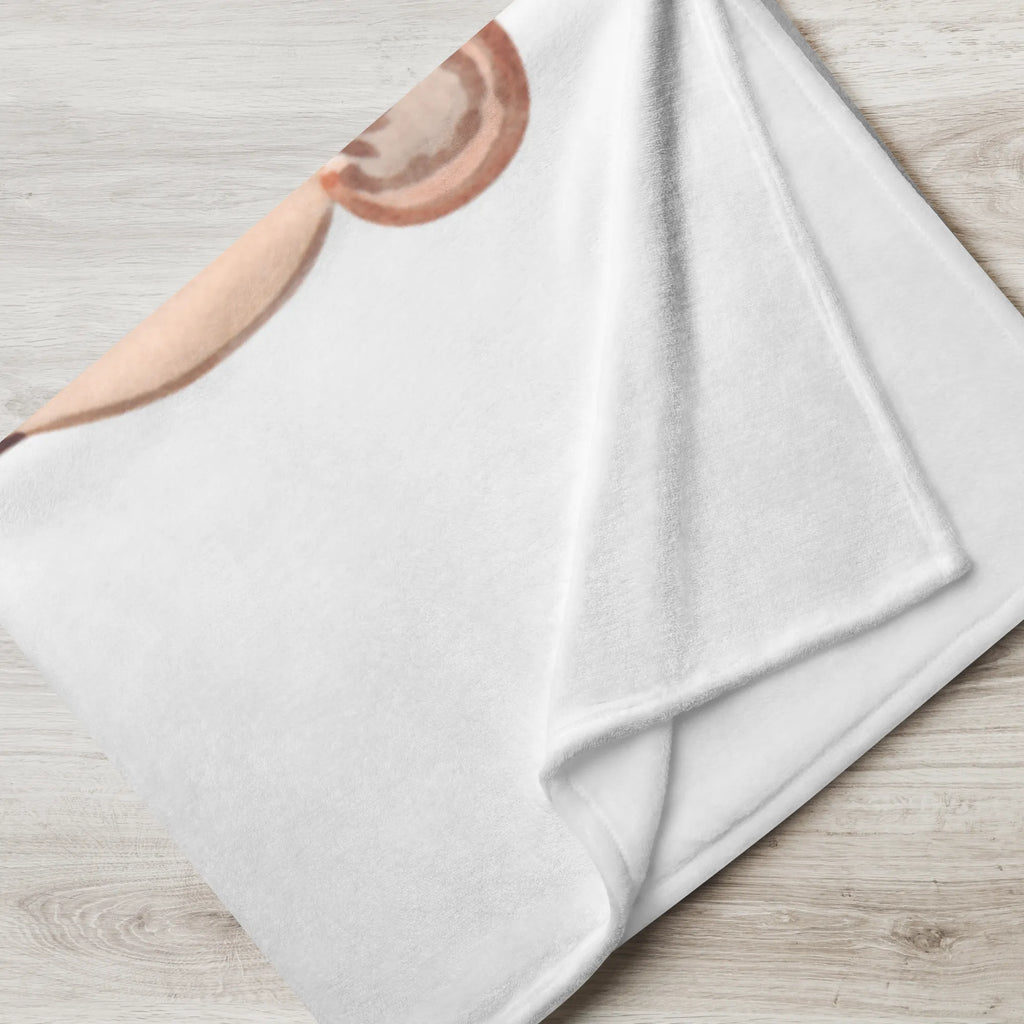 Babydecke Plumplori Glücklich Babygeschenk, Babydecke, Geschenk Geburt, Krabbeldecke, Babyecke Kuscheldecke, Tiermotive, Gute Laune, lustige Sprüche, Tiere, Plumplori, Niedlich, Glück