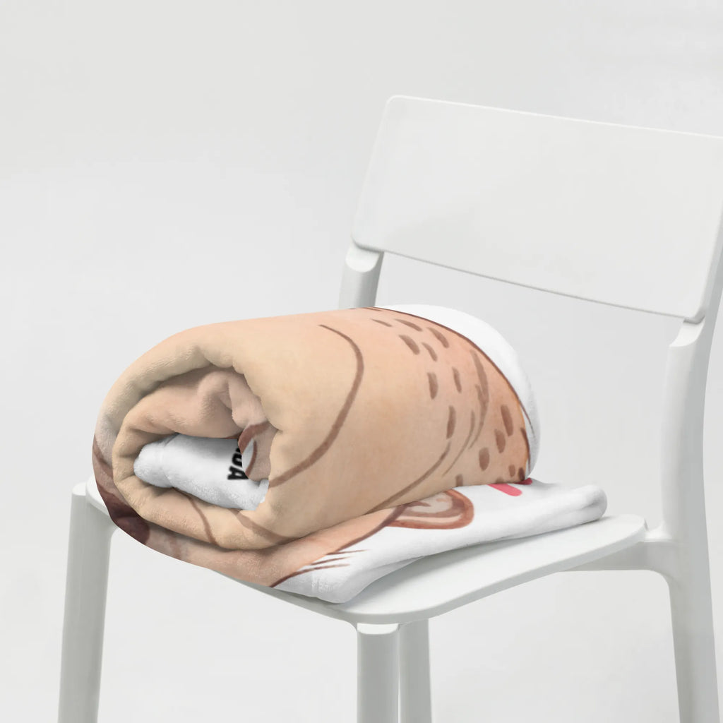 Babydecke Plumplori Glücklich Babygeschenk, Babydecke, Geschenk Geburt, Krabbeldecke, Babyecke Kuscheldecke, Tiermotive, Gute Laune, lustige Sprüche, Tiere, Plumplori, Niedlich, Glück