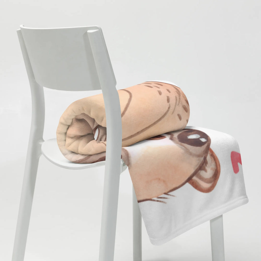 Babydecke Plumplori Glücklich Babygeschenk, Babydecke, Geschenk Geburt, Krabbeldecke, Babyecke Kuscheldecke, Tiermotive, Gute Laune, lustige Sprüche, Tiere, Plumplori, Niedlich, Glück