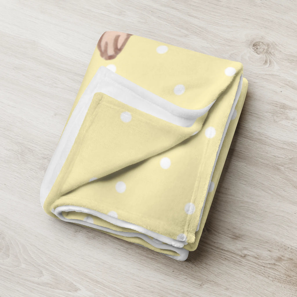 Babydecke Plumplori Glücklich Babygeschenk, Babydecke, Geschenk Geburt, Krabbeldecke, Babyecke Kuscheldecke, Tiermotive, Gute Laune, lustige Sprüche, Tiere, Plumplori, Niedlich, Glück