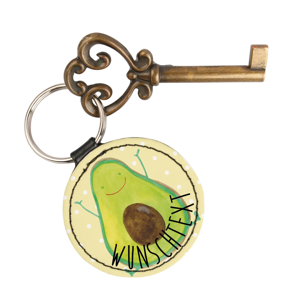 Personalised key ring avocado Happy avocado, vegetables, chaos, Avocado