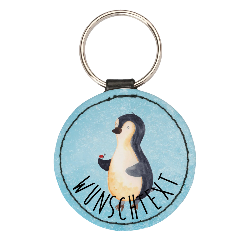 Personalised key ring Penguin ladybug Penguin, North Pole, Winter, Penguins, wonder, joy, happiness, love, penguins, ladybird, joy of life
