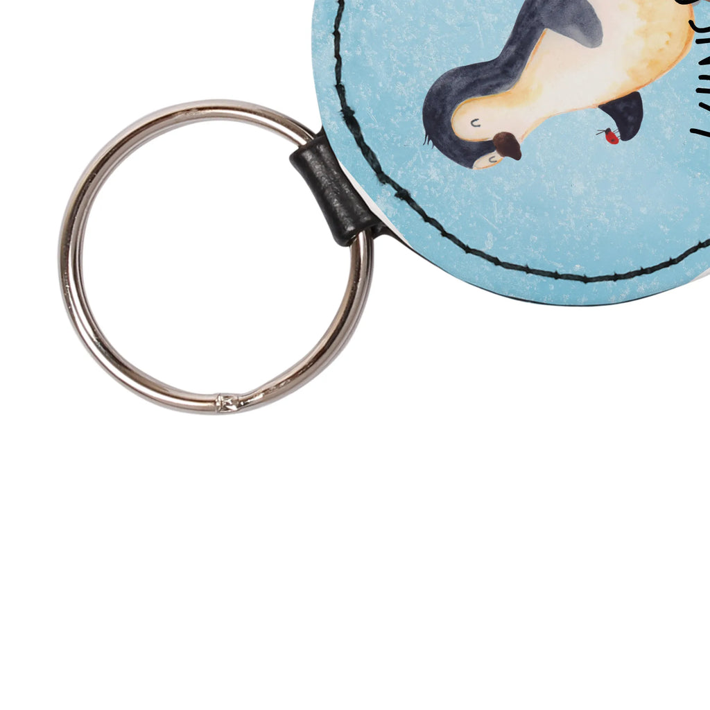 Personalised key ring Penguin ladybug Penguin, North Pole, Winter, Penguins, wonder, joy, happiness, love, penguins, ladybird, joy of life