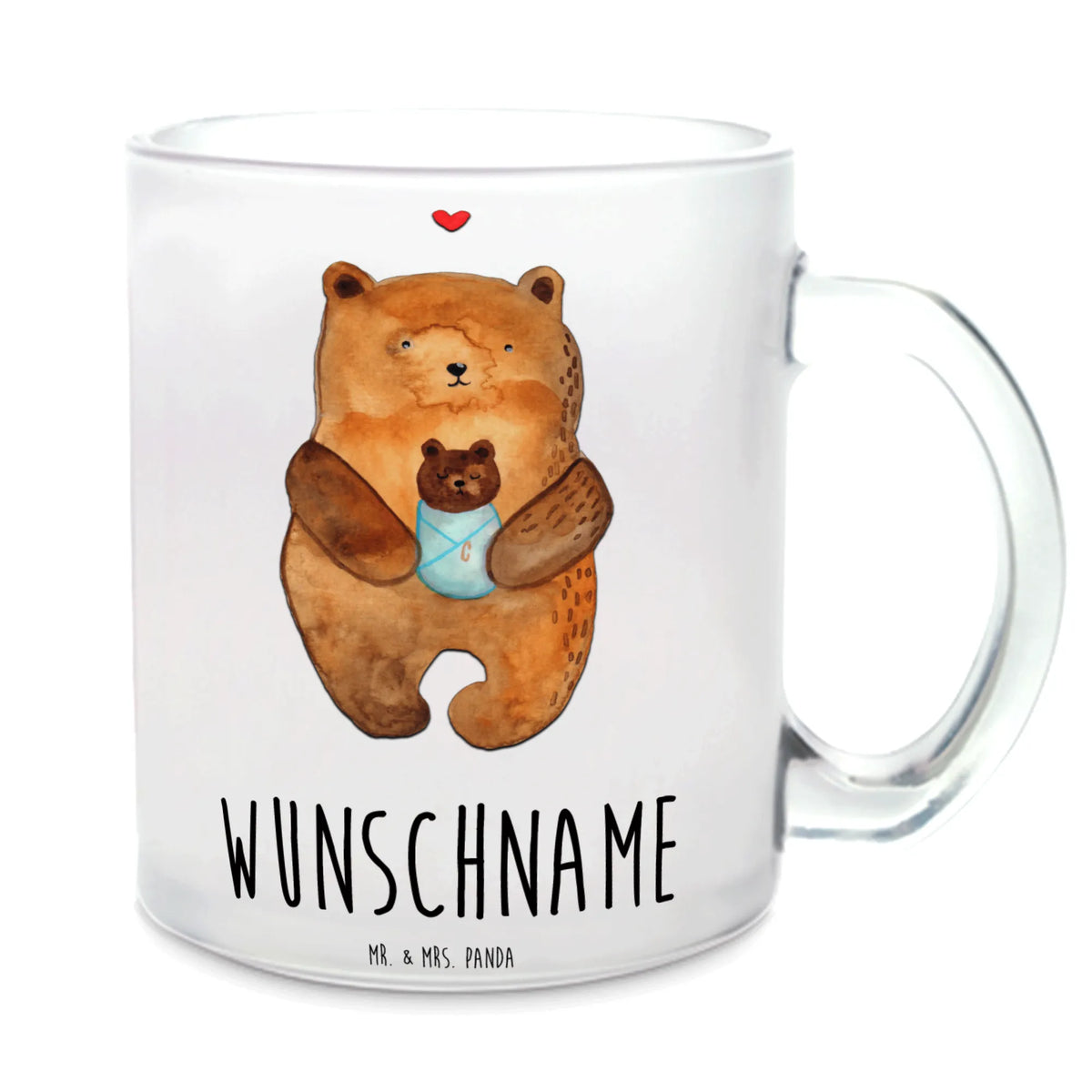 Personalized Tea Cup bear infant teddy bear, cuddly toy, grandchild, mother, baptism, parents, birth, baptized child, congratulations, nephew, grandson, niece, birthday