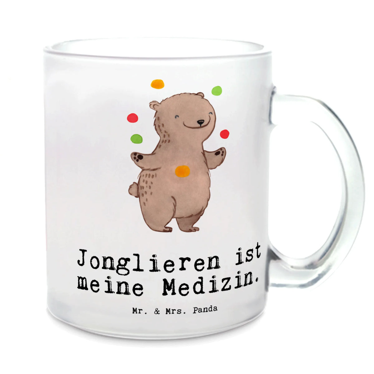 Glass tea cup bear Juggle glass, tea, mug, Tea cup, tea glass, Gift, sport, hobby, giving, thank you, award, profit, athlete, circus, artistry, Juggling, juggler